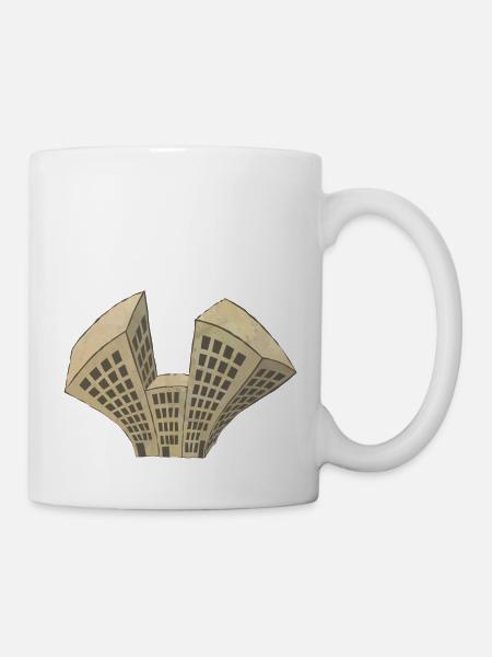 Earthquake - Tasse - Weiß