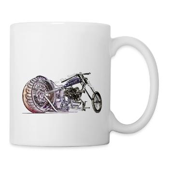Motorcycles - Tasse - Weiß - Rechts