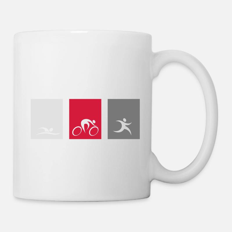 Triathlonicons - Mug blanc - blanc