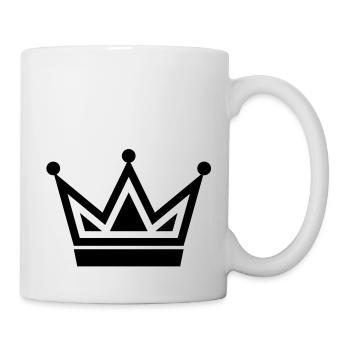 crown de - Tasse - Weiß - Rechts