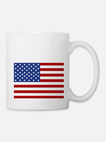 usa - Mug blanc - blanc