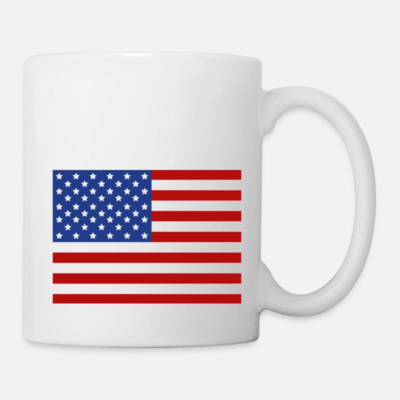 usa - Mug blanc - blanc