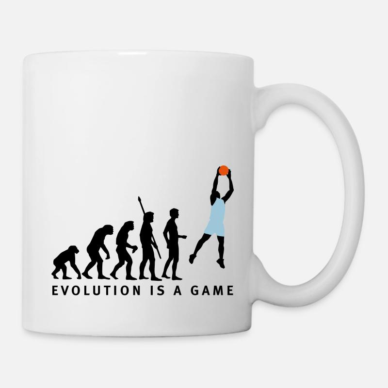 evolution_basketball_072011_b_3c - Tasse - Weiß