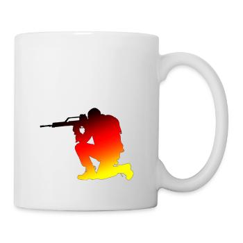 Soldat GER - Tasse - Weiß - Rechts