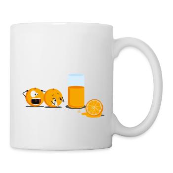 Pauvre Juju… - Mug blanc - blanc - Droite