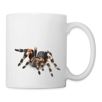 Vogelspinne - Tasse - Weiß - Rechts