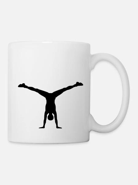 2541614 10971447 yoga - Tasse - Weiß