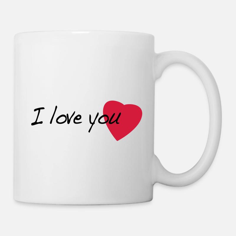 i_love_you - Mug - white