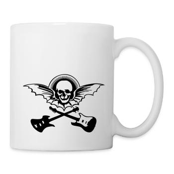 flugschaedel_092011_a_1c - Mug blanc - blanc - Droite