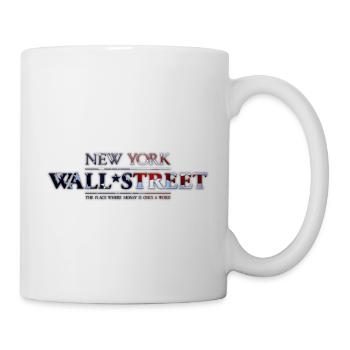 New York Wall Street - Mug - white - Right