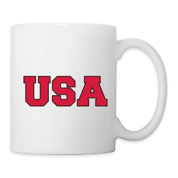 usa - Mug blanc - blanc - Droite