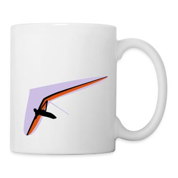 Hängegleiter - Tasse - Weiß - Rechts