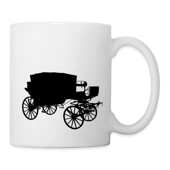 carriage - Mug - white - Right