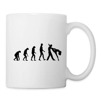 Evolution Dance - Tasse - Weiß - Rechts