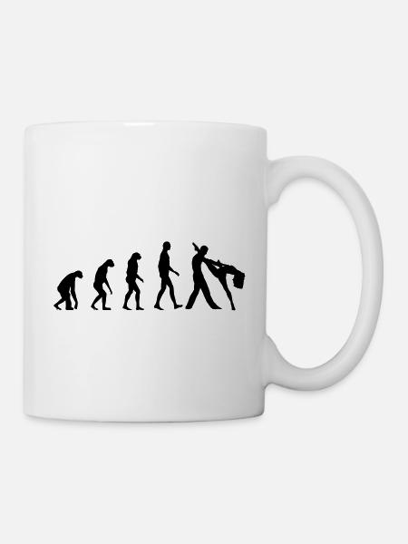 Evolution Dance - Tasse - Weiß