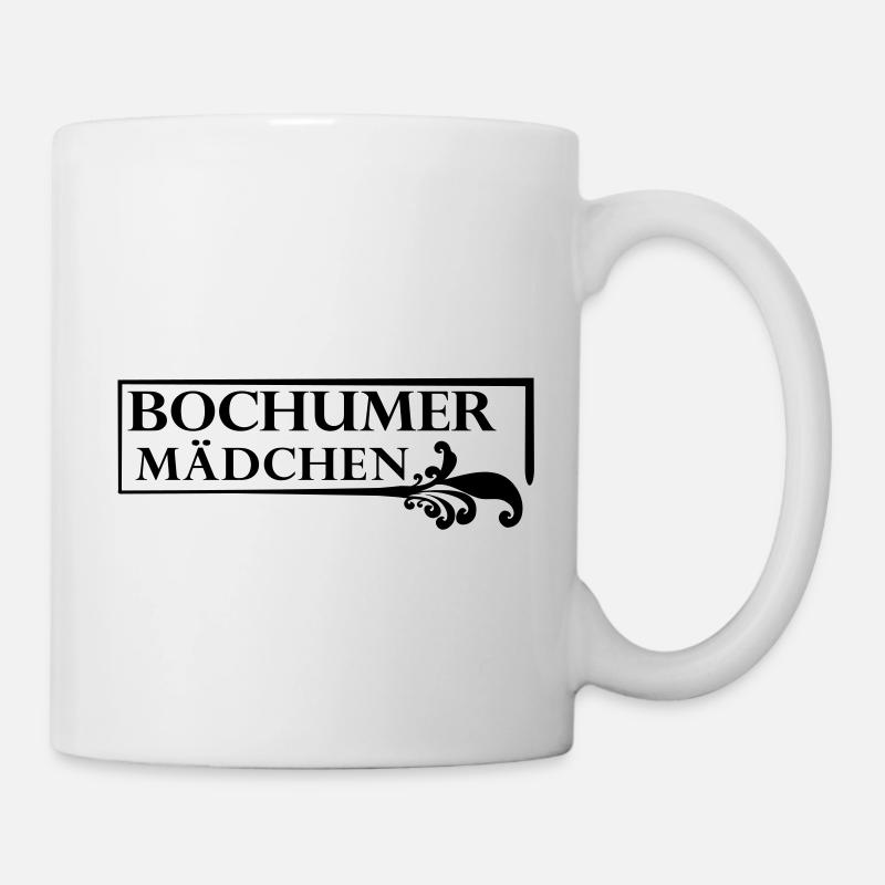 Bochumer Mädchen - Tasse - Weiß