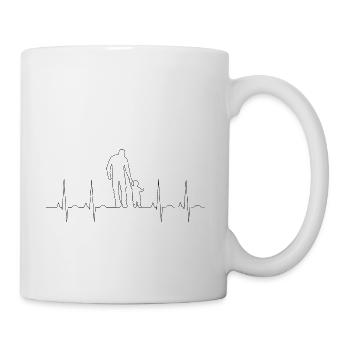 Father with Child - Mug - white - Right