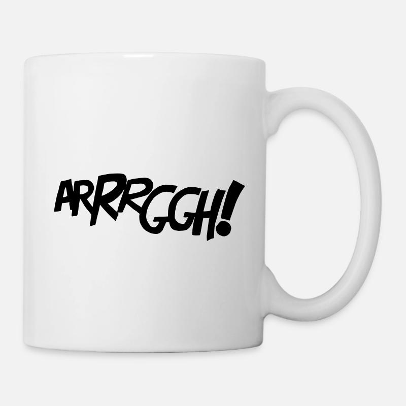 ARRRGGH! - Comic-Style - Mug - white