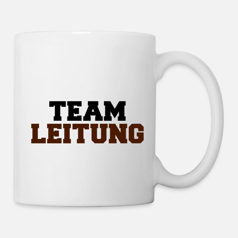 team-leitung - Tasse - Weiß