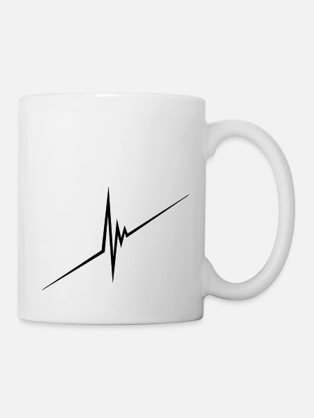 pulse - Tasse - Weiß