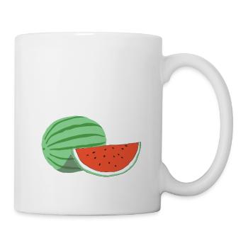 WASSERMELONE - Tasse - Weiß - Rechts