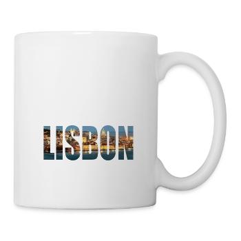 LISBONNE, PORTUGAL - Mug blanc - blanc - Droite