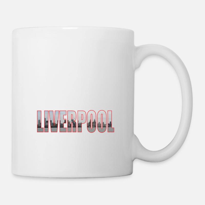 LIVERPOOL UK - Tasse - Weiß
