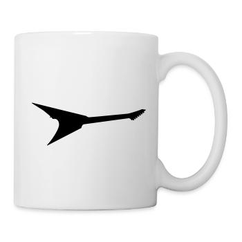 Guitare Flying V Jackson - Mug blanc - blanc - Droite