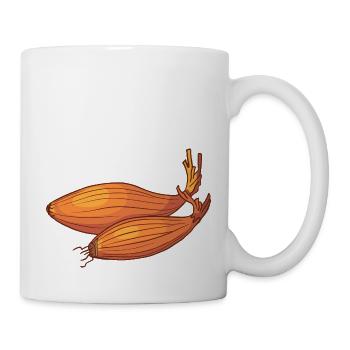 Shallots noble onions Askalon onion Eschalotte - Mug - white - Right