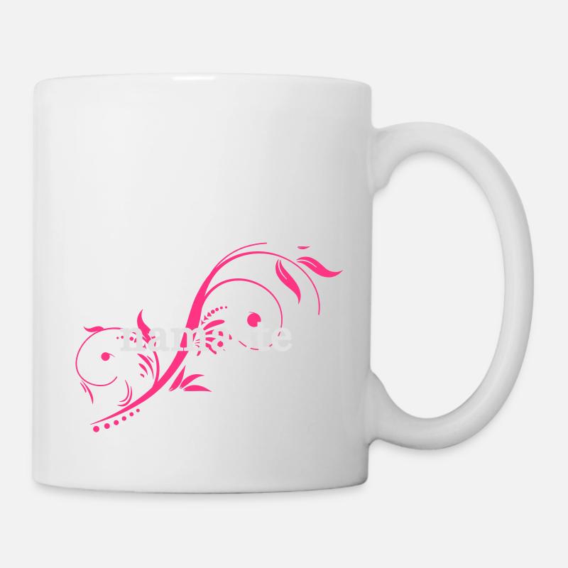 namaste - Tasse - Weiß