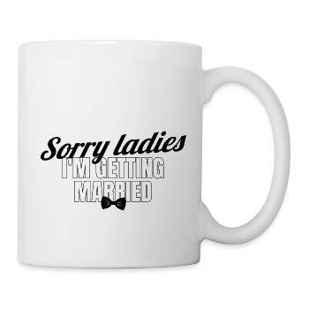Heiraten Ladies Junggesellenabschied Geschenk - Tasse - Weiß - Rechts