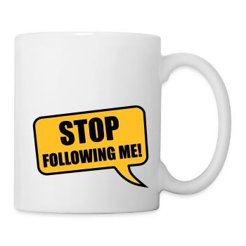 stop - Mug - white - Right