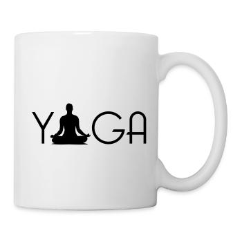 yoga_logo_1___f1 - Tasse - Weiß - Rechts
