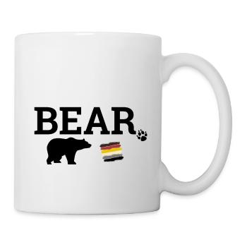 Ours gay - Mug blanc - blanc - Droite