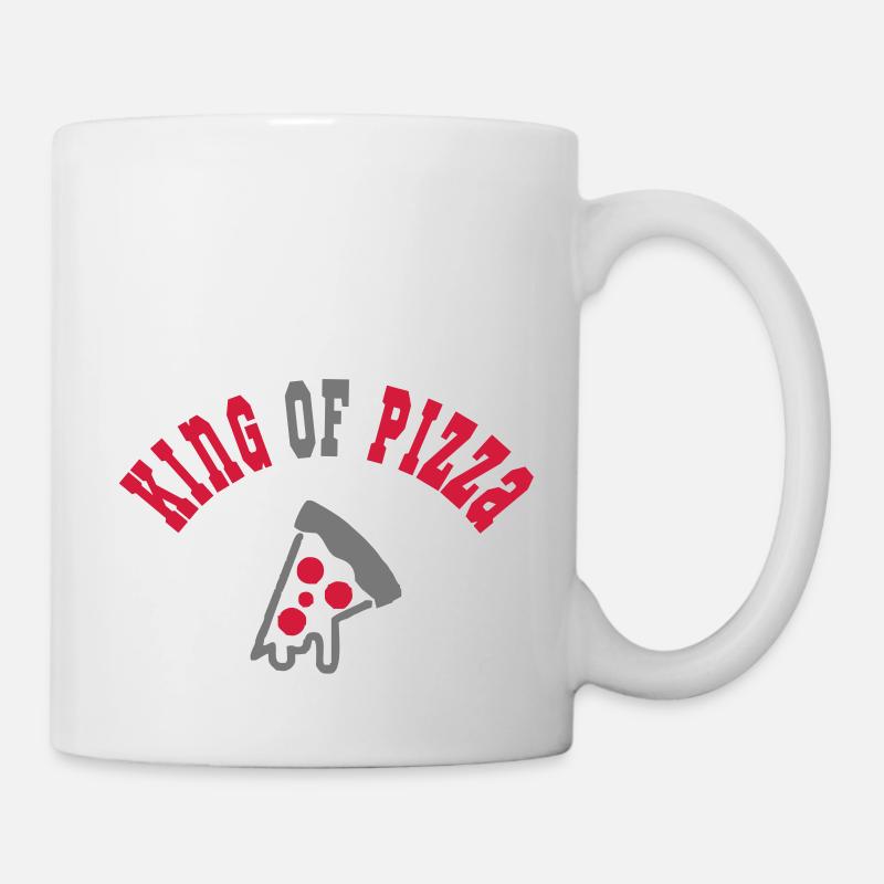 Pizza King - Mug blanc - blanc