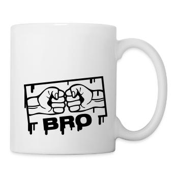 bro_stamp_f1 - Mug - white - Right