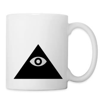 Illuminati - Mug blanc - blanc - Droite