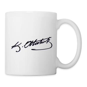 Mustafa Kemal Atatürk imza - Tasse - Weiß - Rechts