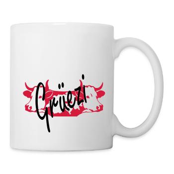grüezi - Mug - white - Right