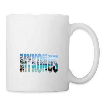 MYKONOS GRÈCE - Mug blanc - blanc - Droite