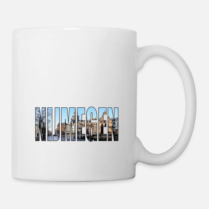 NIEDERLANDE NIJMEGEN - Tasse - Weiß