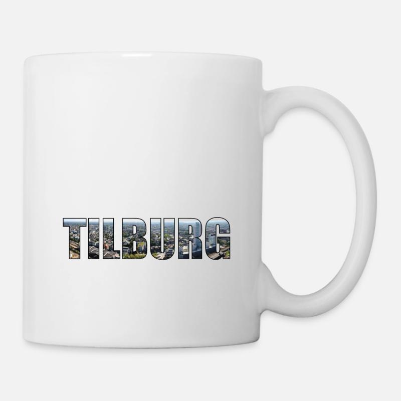PAYS-BAS TILBURG - Mug blanc - blanc