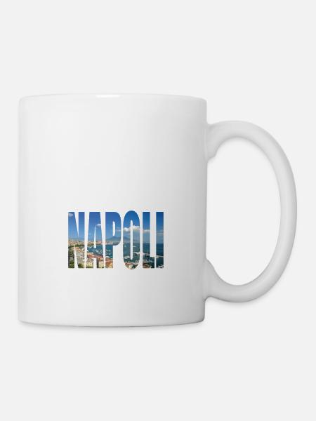 NAPOLI ITALIA - Mug blanc - blanc