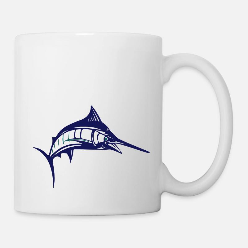 swordfish - Tasse - Weiß