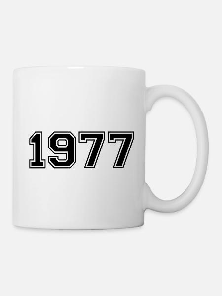 1977 - Mug blanc - blanc