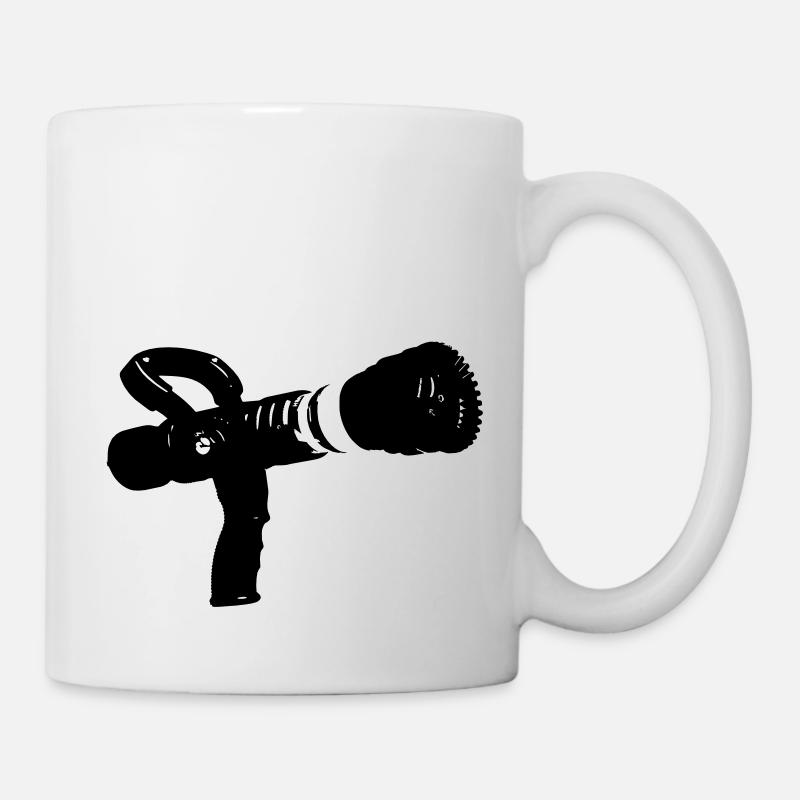 Feuer Feuerwehrschlauch - Tasse - Weiß