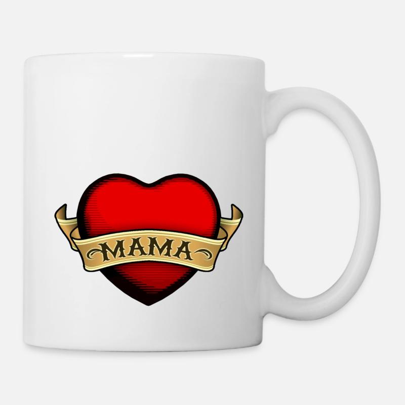 comes des design fête - Mug blanc - blanc