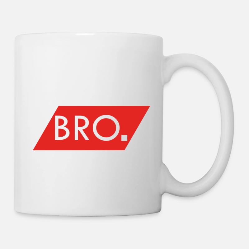BRO - Tasse - Weiß