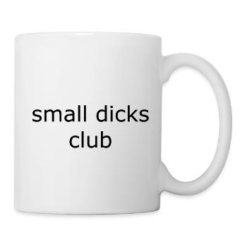 small dicks club - Mug - white - Right