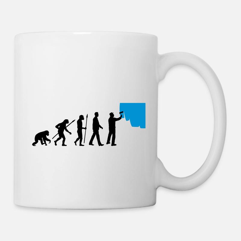 evolution_painters_062012_a_2c - Mug - white
